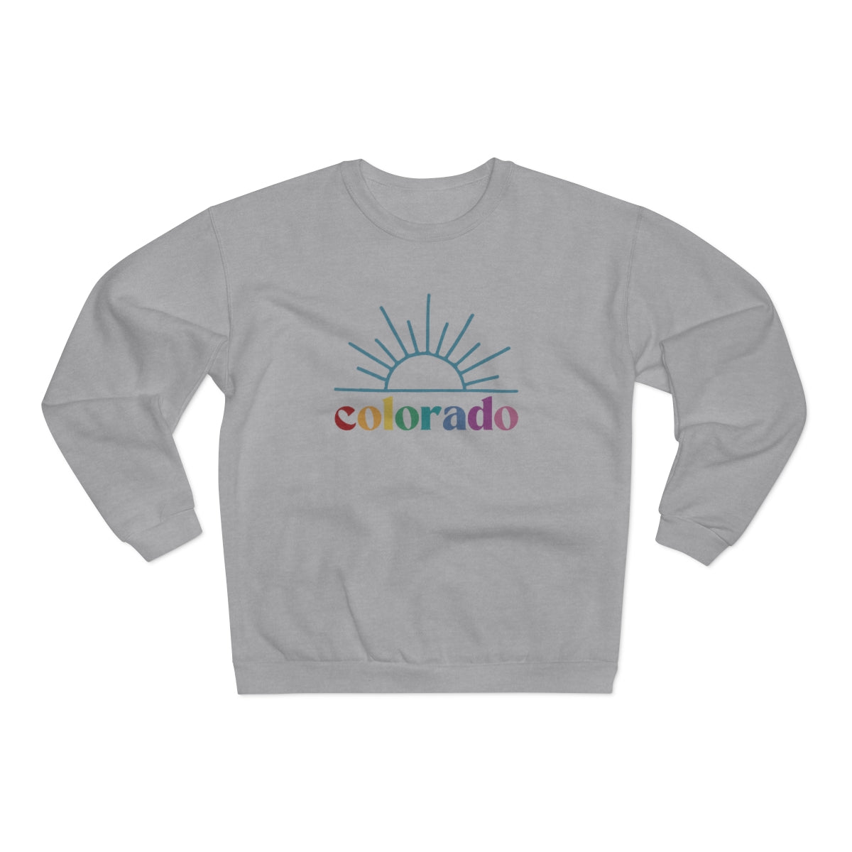 Colorado Unisex Crew Neck Sweatshirt, Colorado Gifts, Colorado Ski Weekend