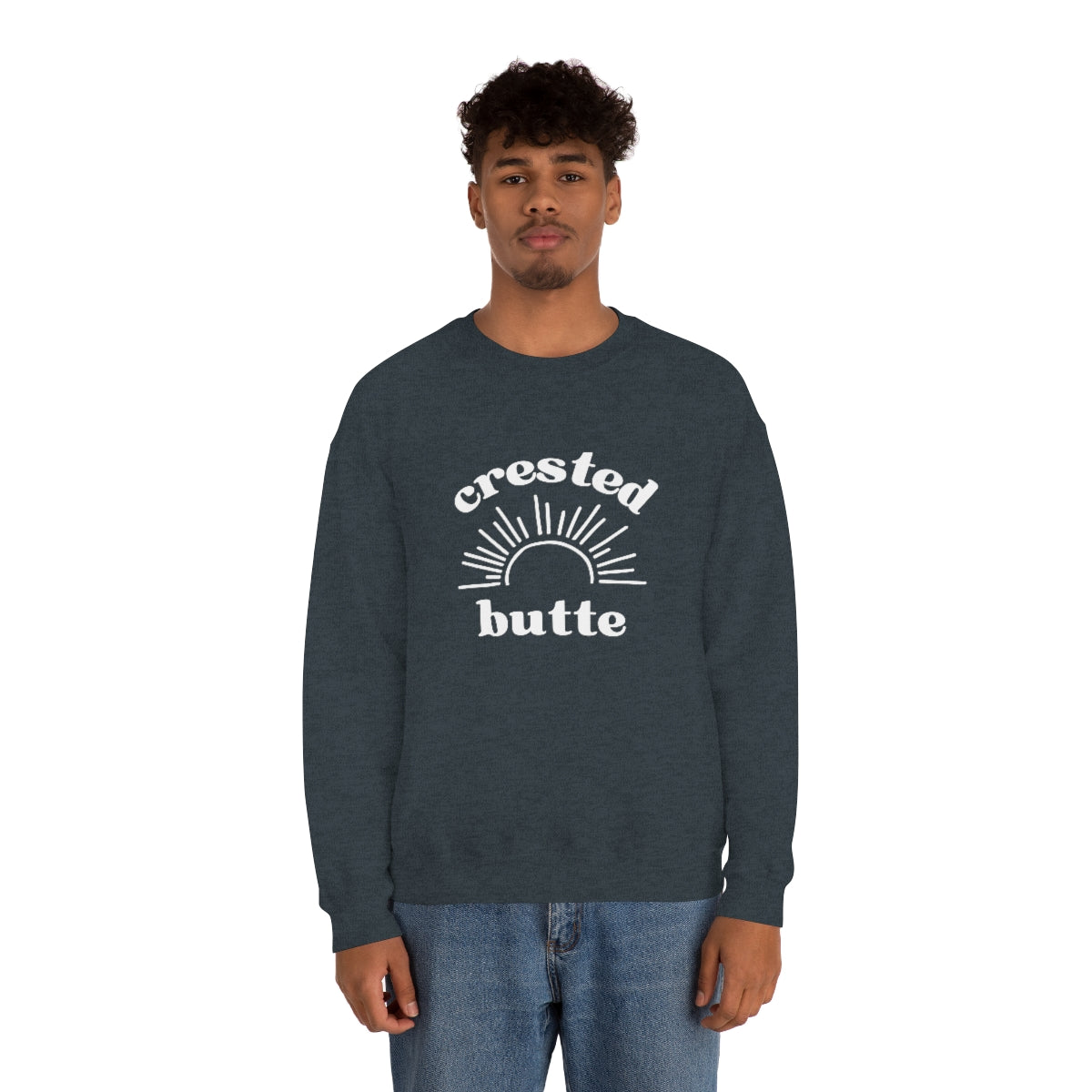 Crested Butte Colorado Crewneck Sweatshirt