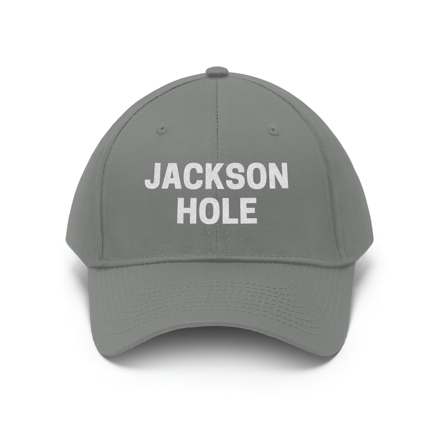 Jackson Wyoming Unisex Twill Hat, Jackson Hole, Jackson Gifts, Skiing in Jackson