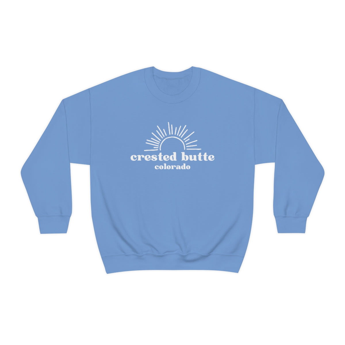 Crested Butte Unisex Heavy Blend Crewneck Sweatshirt