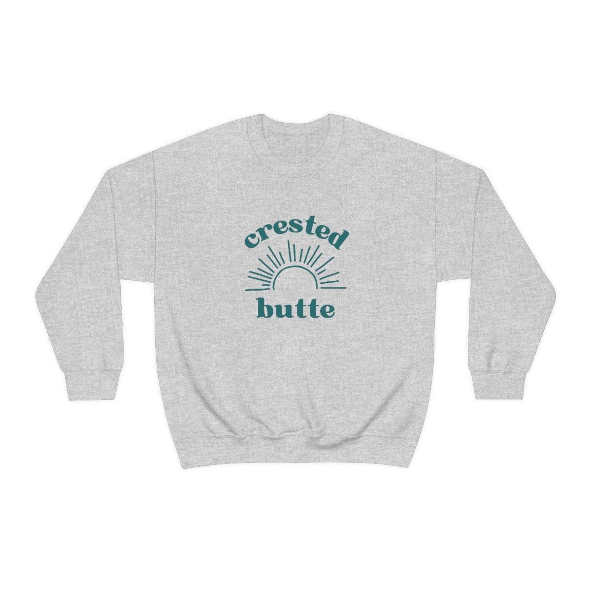 Crested Butte Colorado Unisex Heavy Blend Crewneck Sweatshirt