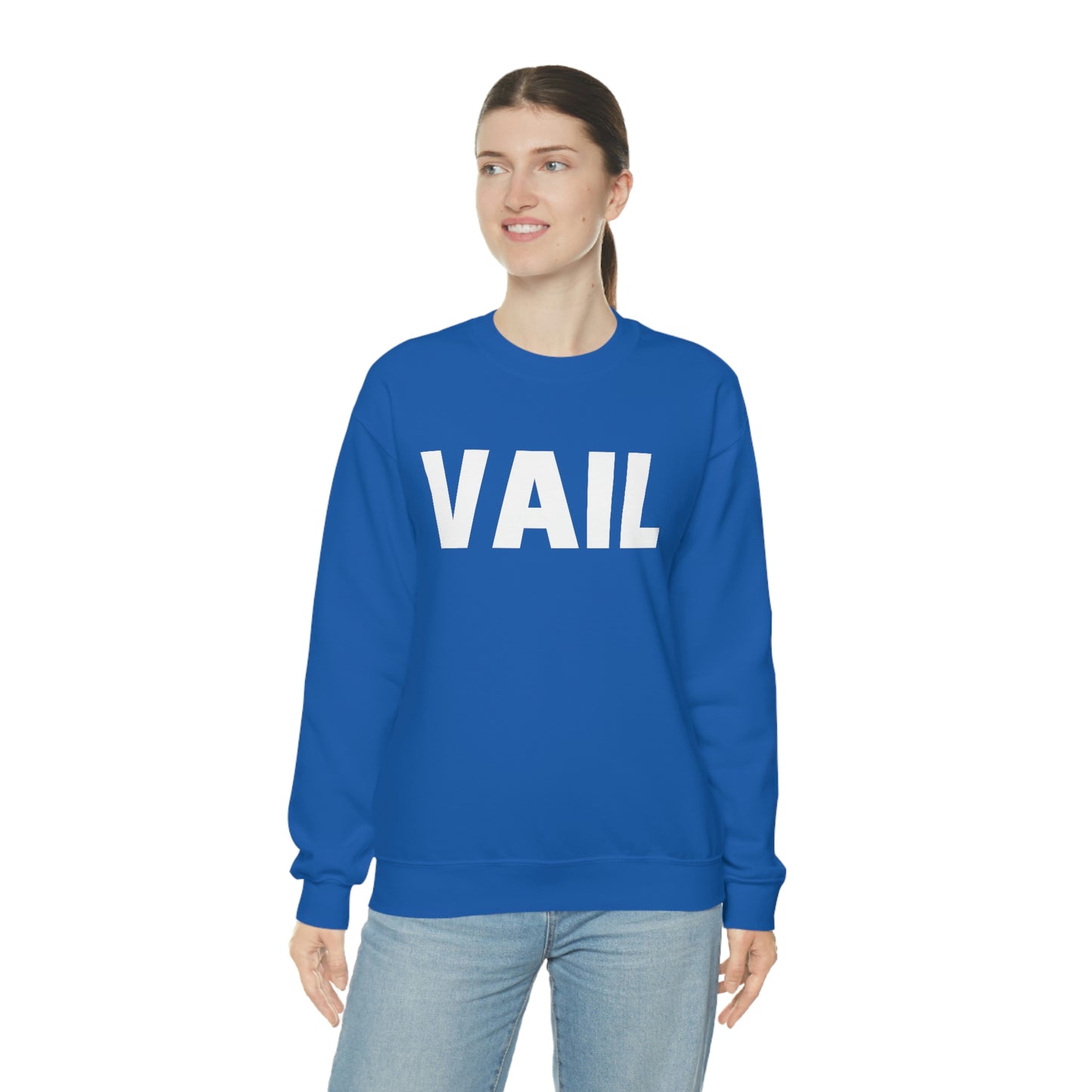 Vail Unisex Heavy Blend Crewneck Sweatshirt, Vail Colorado, Colorado Gifts