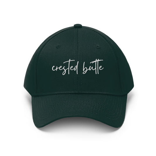 Crested Butte, Colorado Unisex Twill Hat