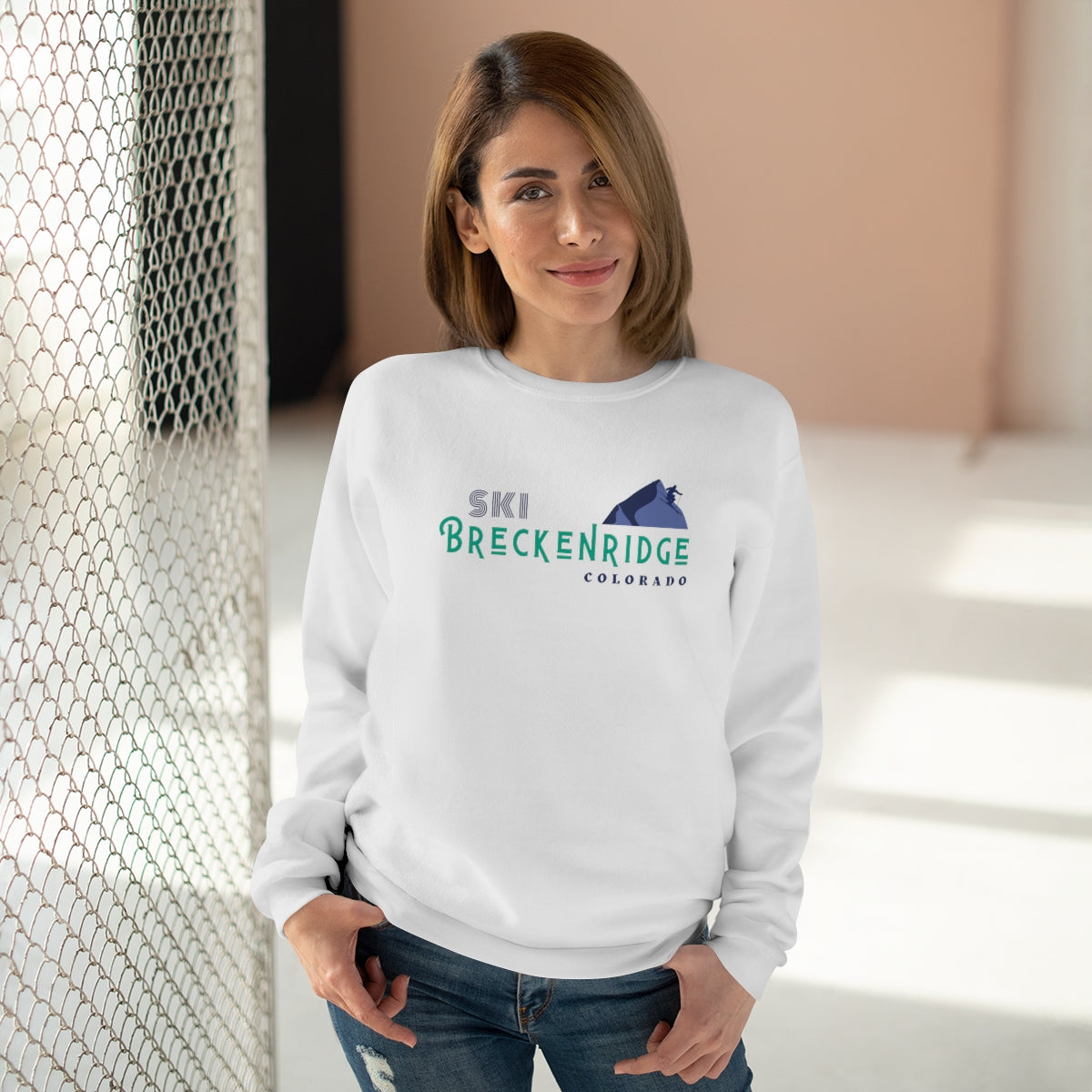 Breckenridge Colorado Unisex Crew Neck Sweatshirt