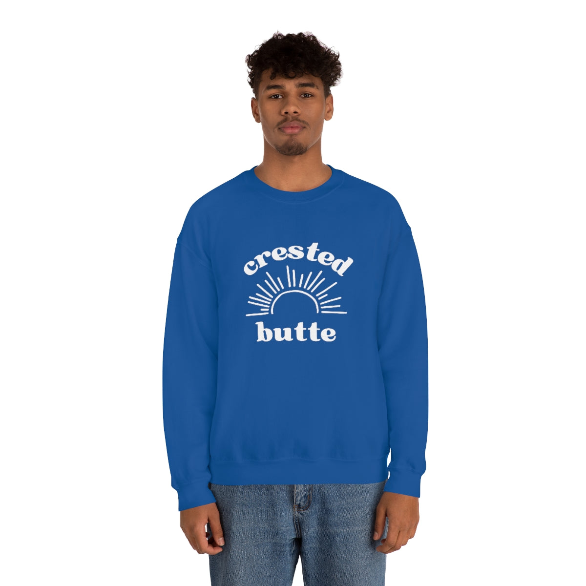 Crested Butte Colorado Crewneck Sweatshirt