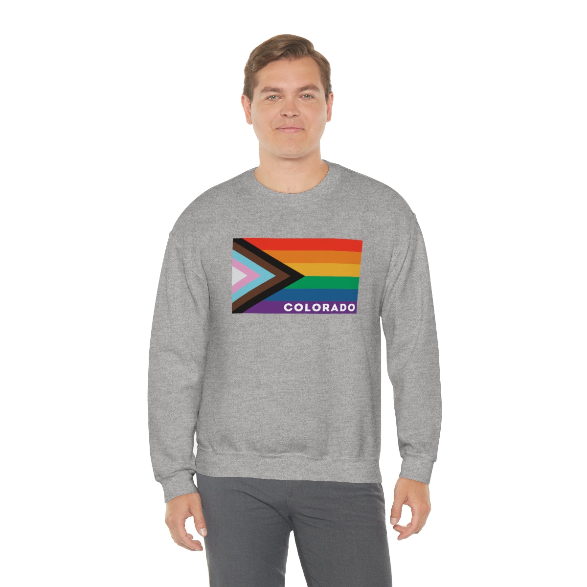 Colorado Pride Unisex Heavy Blend Crewneck Sweatshirt