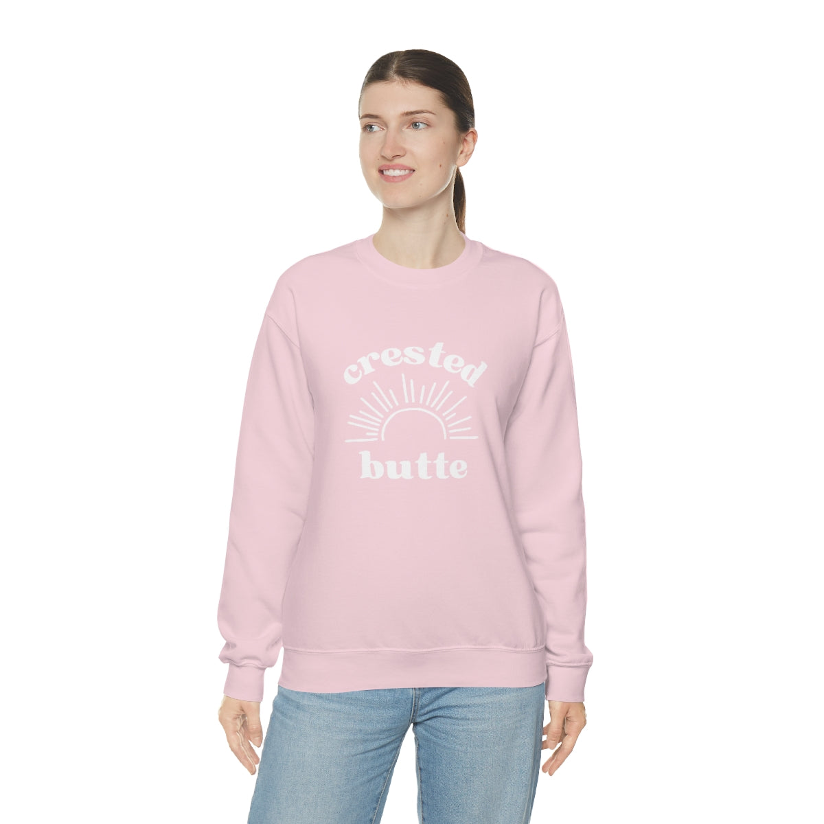 Crested Butte Colorado Crewneck Sweatshirt