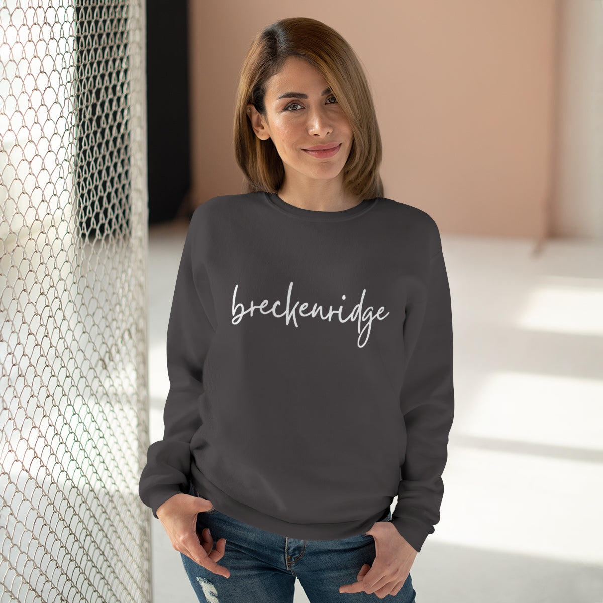 Breckenridge, Colorado Unisex Crew Neck Sweatshirt