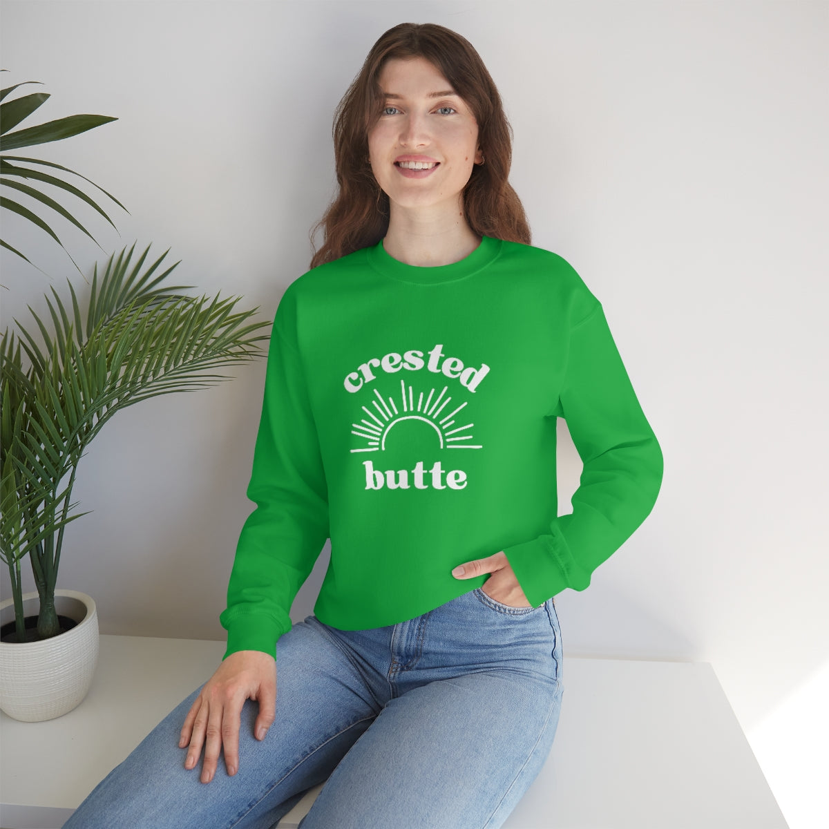 Crested Butte Colorado Crewneck Sweatshirt