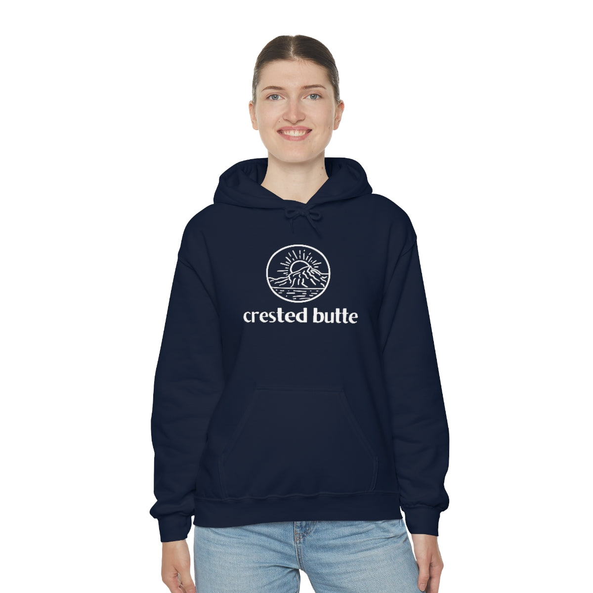 Crested Butte Colorado Hooded Sweatshirt