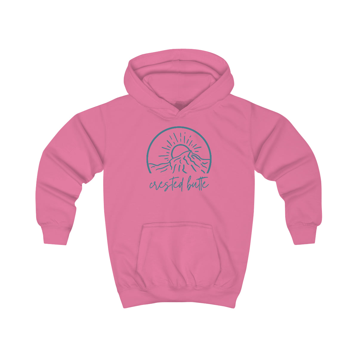 Kids Hoodie - Crested Butte, Colorado, Colorado Gifts