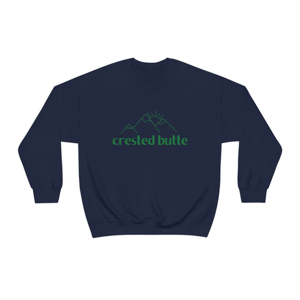 Crested Butte, Colorado Crewneck Sweatshirt