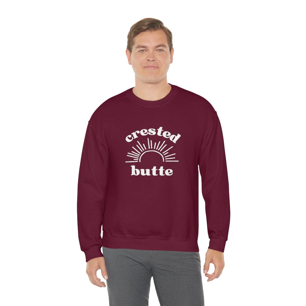 Crested Butte Colorado Crewneck Sweatshirt