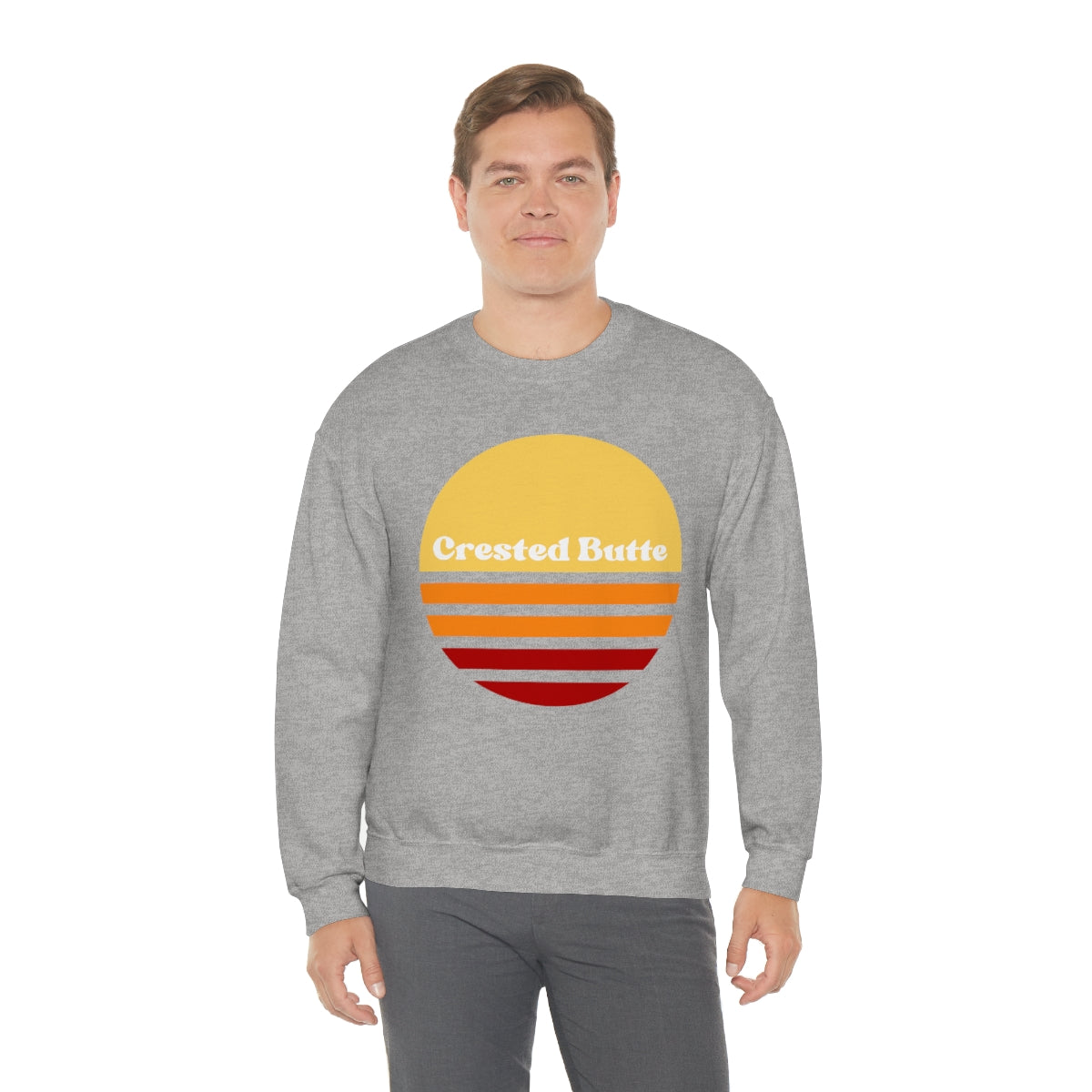 Crested Butte Sweatshirt, Colorado Gifts, Women's Colorado Sweatshirts, Unisex Heavy Blend Crewneck Sweatshirt