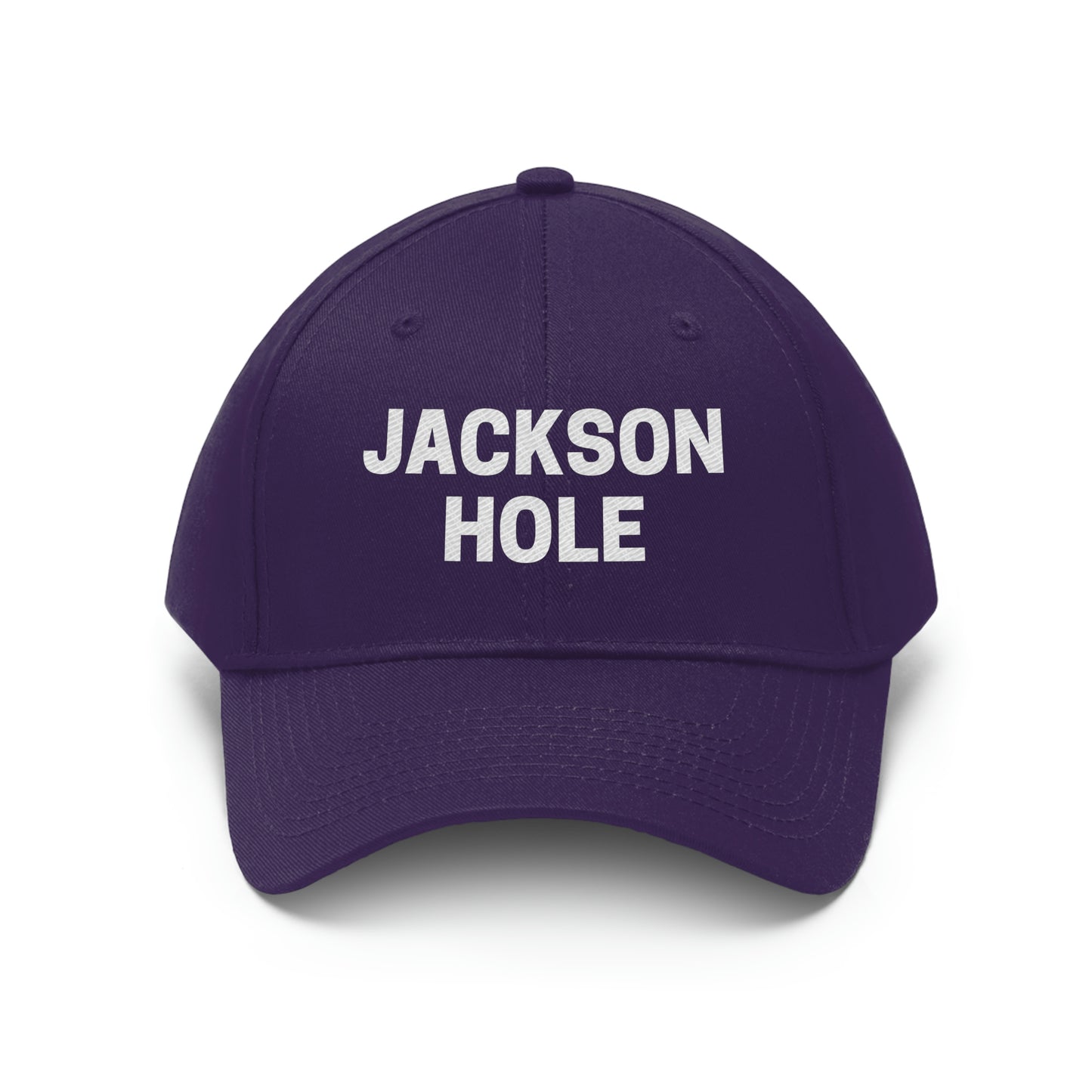 Jackson Wyoming Unisex Twill Hat, Jackson Hole, Jackson Gifts, Skiing in Jackson