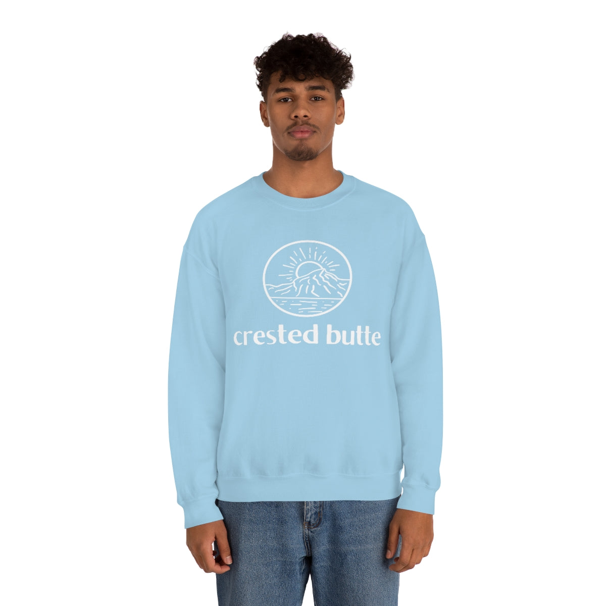 Crested Butte Colorado Crewneck Sweatshirt