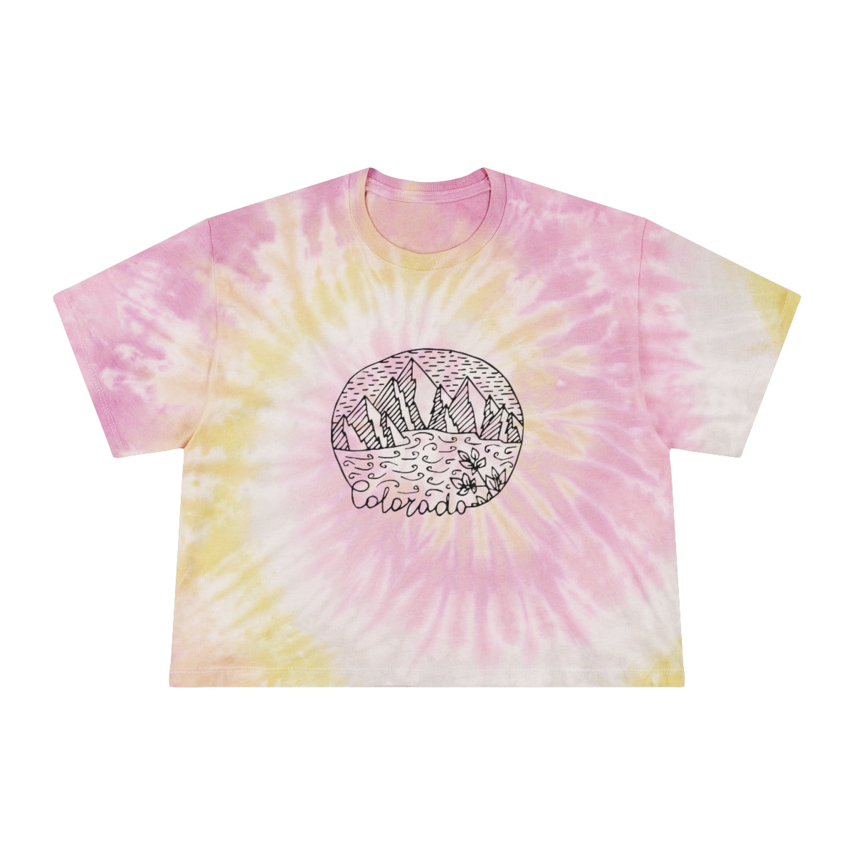 Women's Tie-Dye Crop Tee