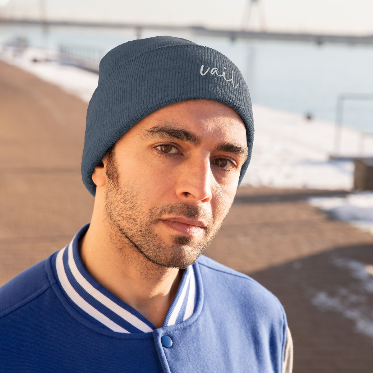 Vail Embroidered Beanie