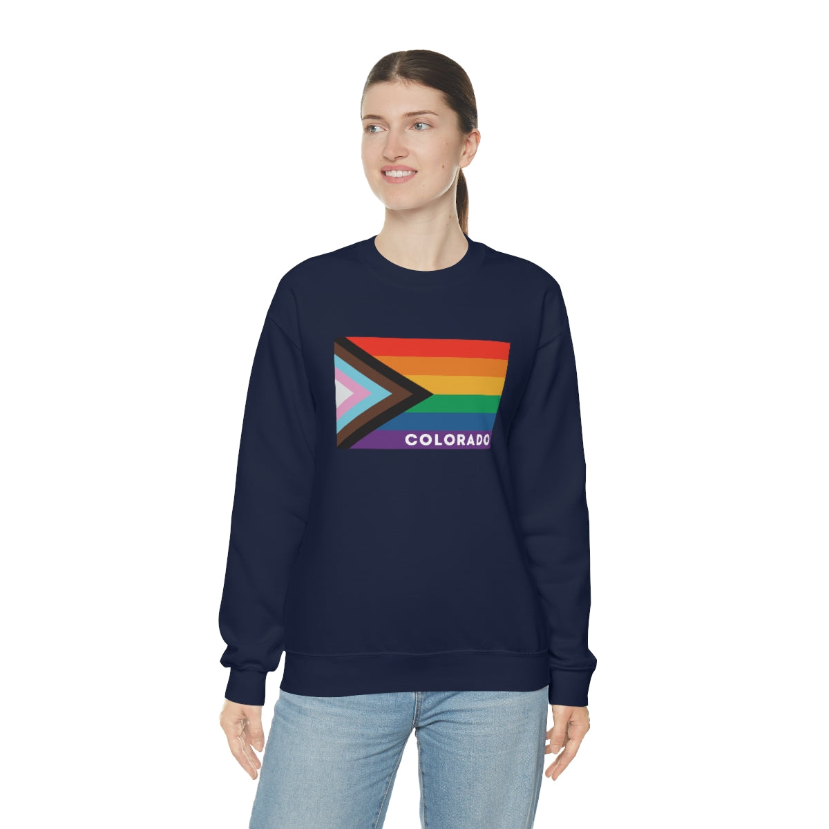 Colorado Pride Unisex Heavy Blend Crewneck Sweatshirt