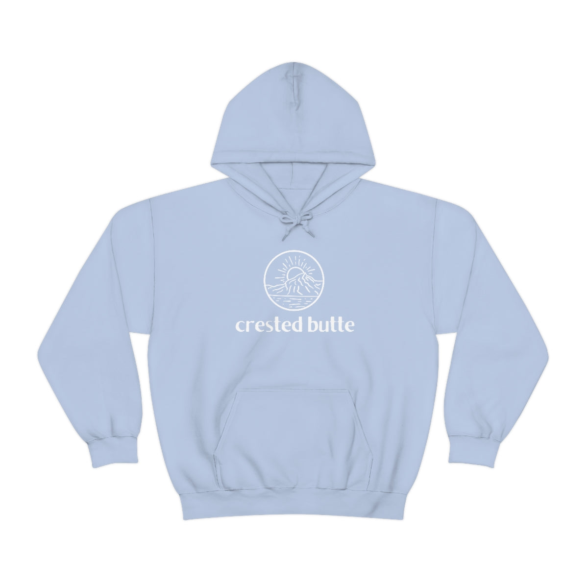 Crested Butte Colorado Hooded Sweatshirt