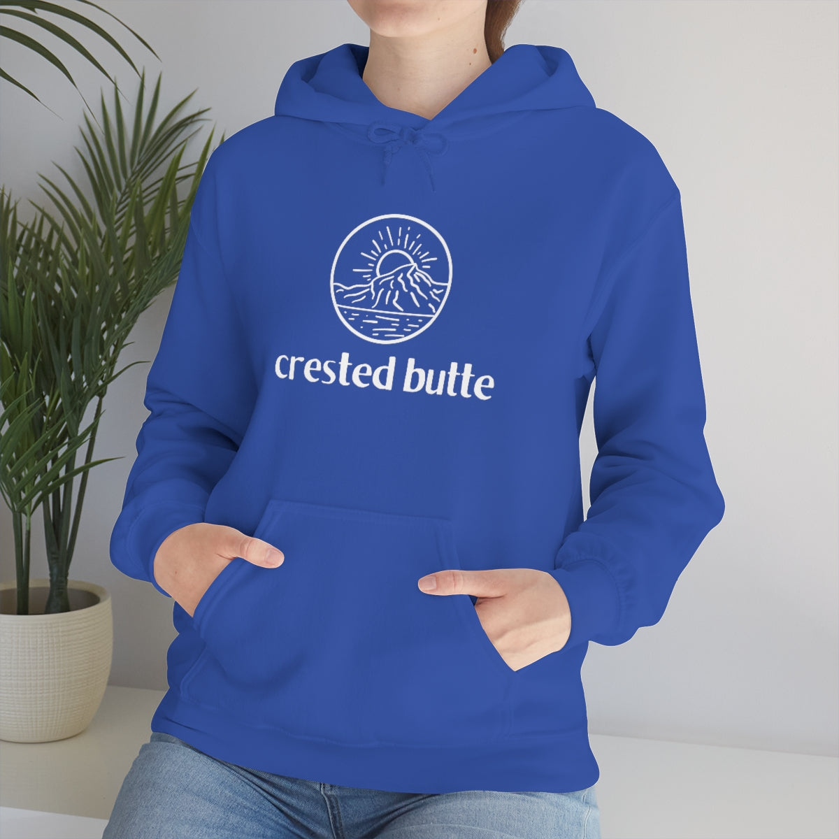 Crested Butte Colorado Hooded Sweatshirt