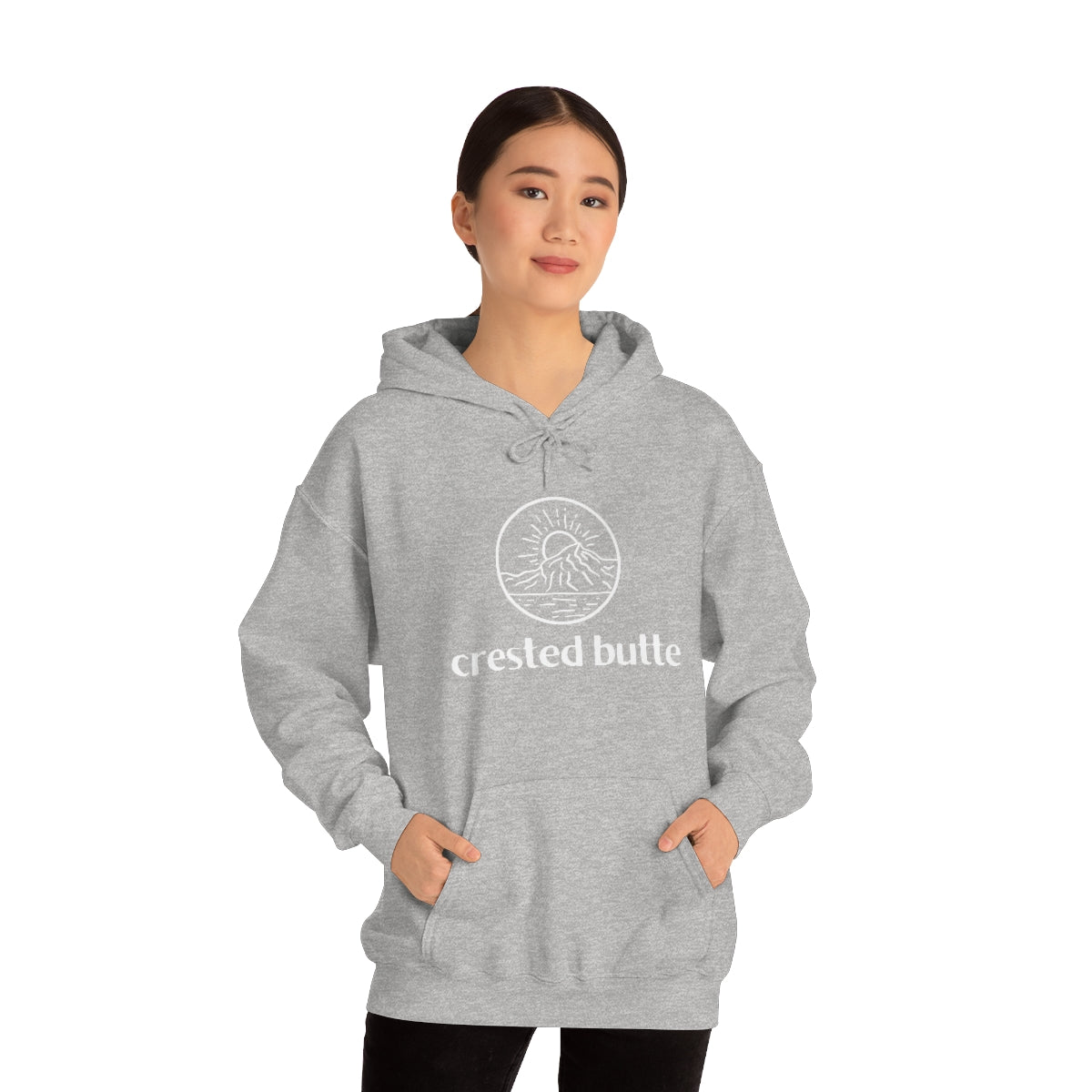 Crested Butte Colorado Hooded Sweatshirt