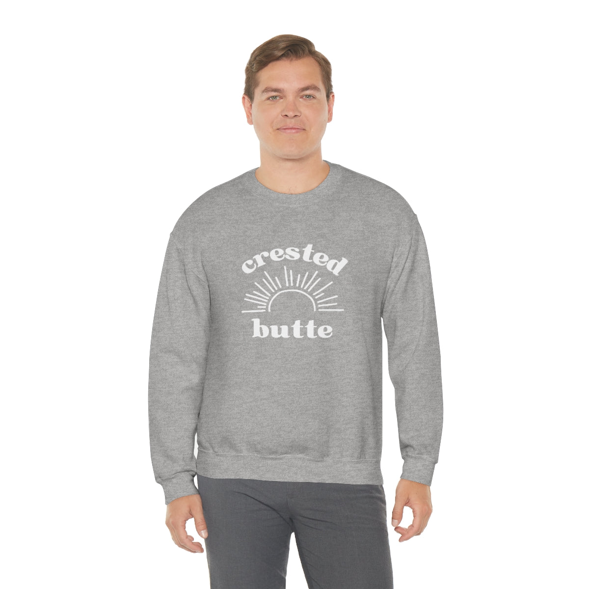 Crested Butte Colorado Crewneck Sweatshirt