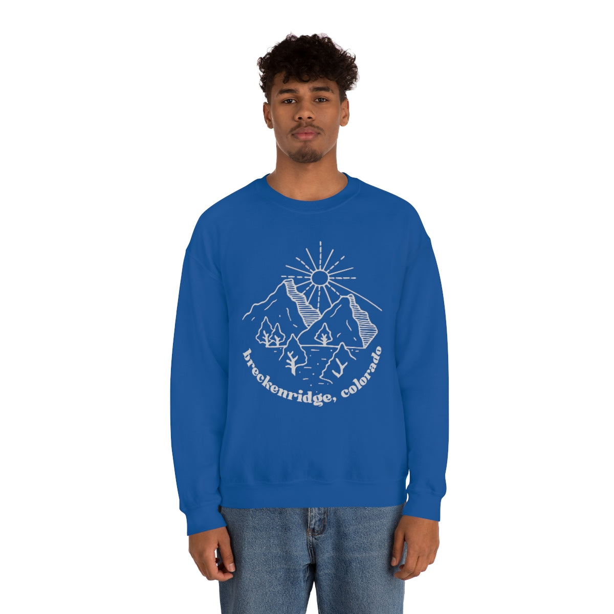 Breckenridge Sweatshirt, Colorado Gifts, Mountains, Skiing, Breckenridge, Colorado