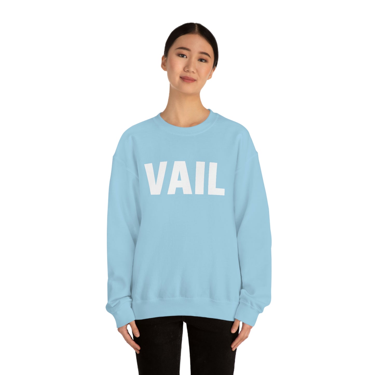 Vail Unisex Heavy Blend Crewneck Sweatshirt, Vail Colorado, Colorado Gifts