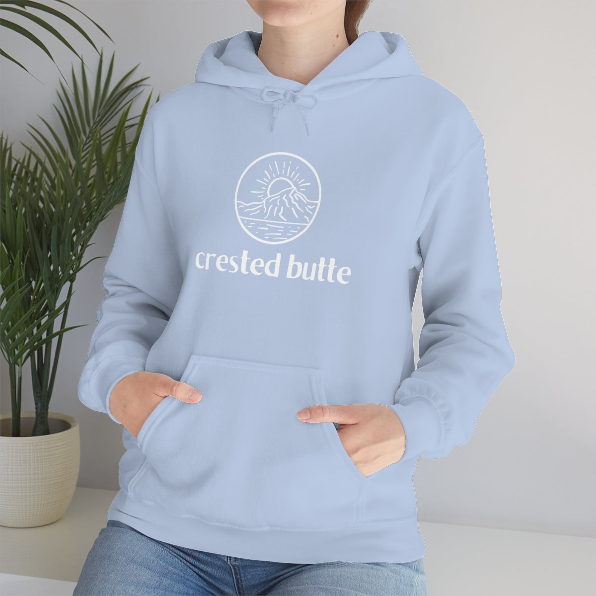 Crested Butte Colorado Hooded Sweatshirt