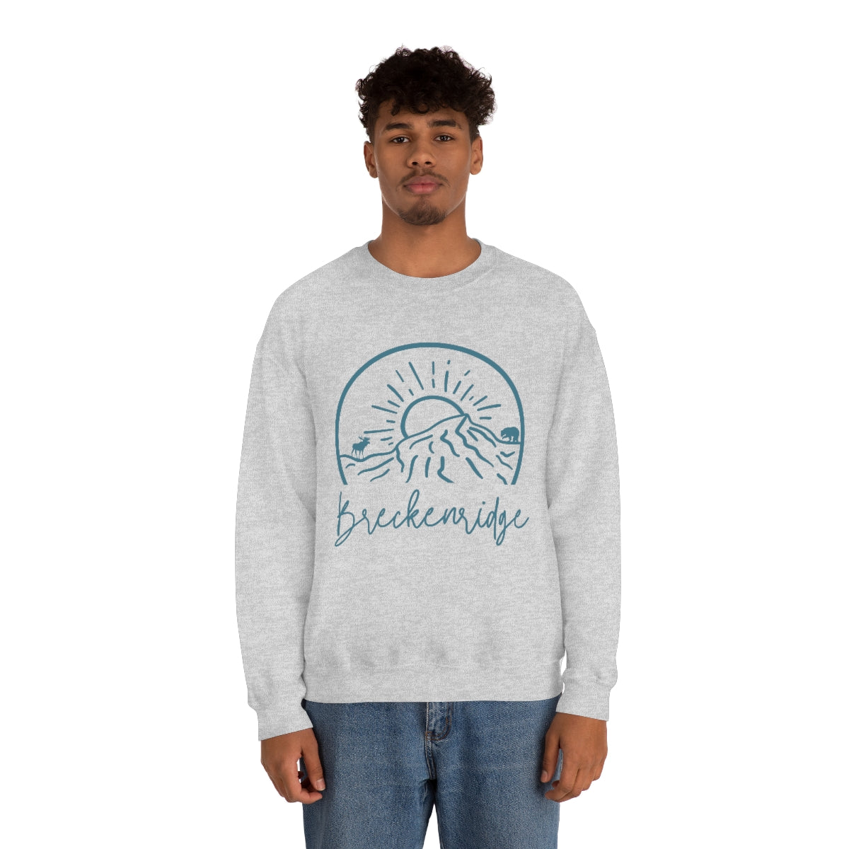 Breckenridge Colorado Unisex Heavy Blend Crewneck Sweatshirt