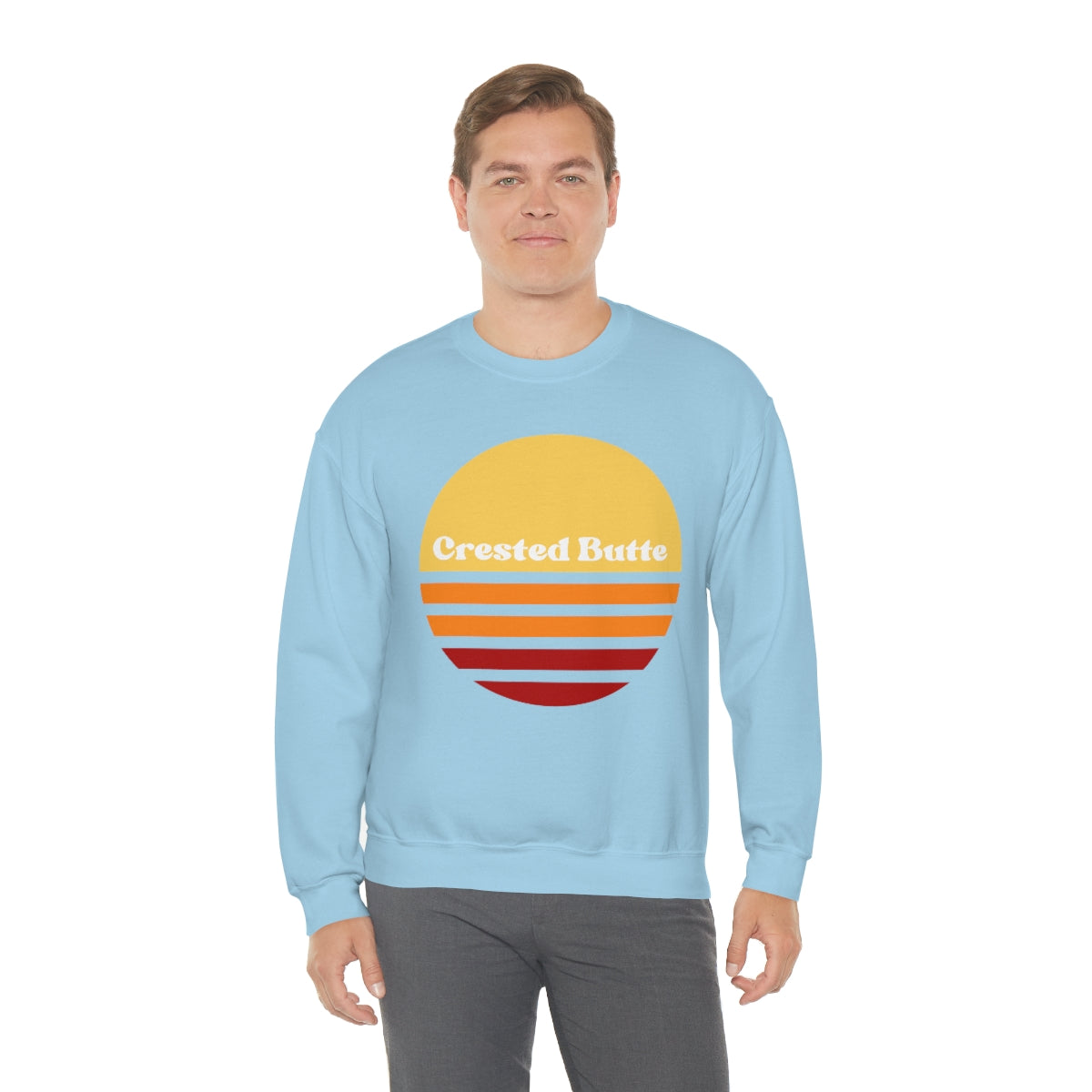 Crested Butte Sweatshirt, Colorado Gifts, Women's Colorado Sweatshirts, Unisex Heavy Blend Crewneck Sweatshirt