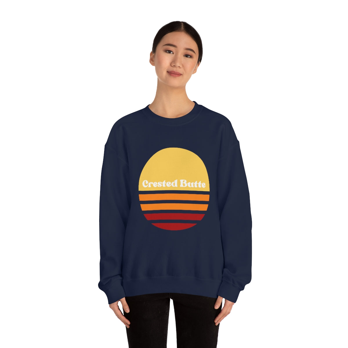 Crested Butte Sweatshirt, Colorado Gifts, Women's Colorado Sweatshirts, Unisex Heavy Blend Crewneck Sweatshirt