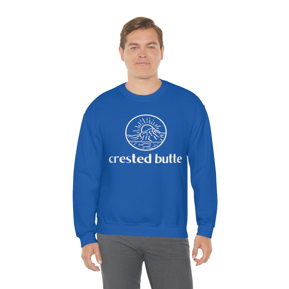 Crested Butte Colorado Crewneck Sweatshirt