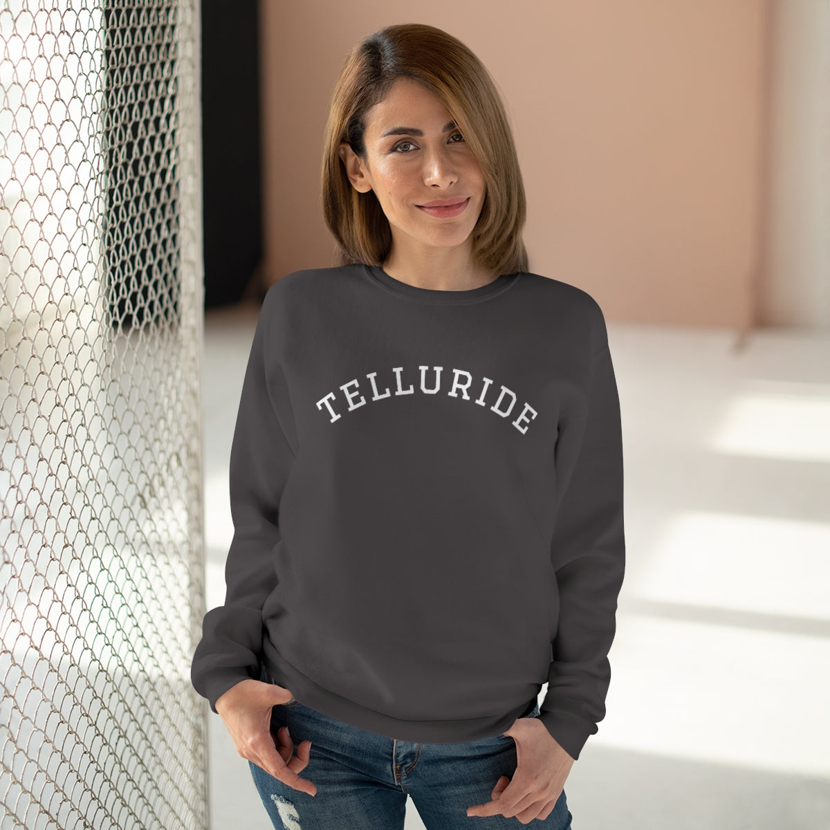 Telluride Colorado Unisex Crew Neck Sweatshirt, Colorado Gifts