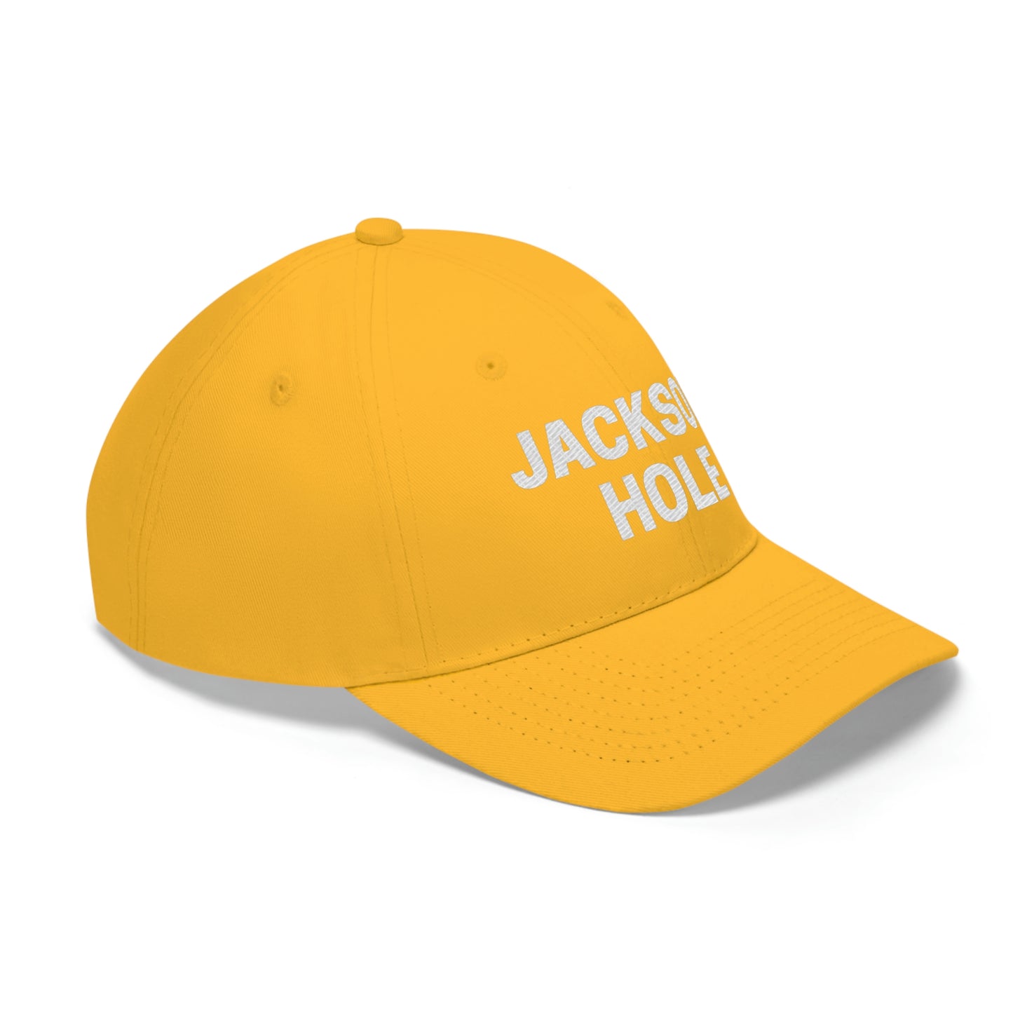 Jackson Wyoming Unisex Twill Hat, Jackson Hole, Jackson Gifts, Skiing in Jackson