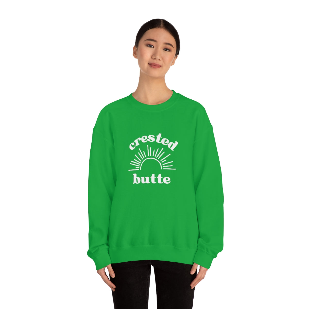 Crested Butte Colorado Crewneck Sweatshirt