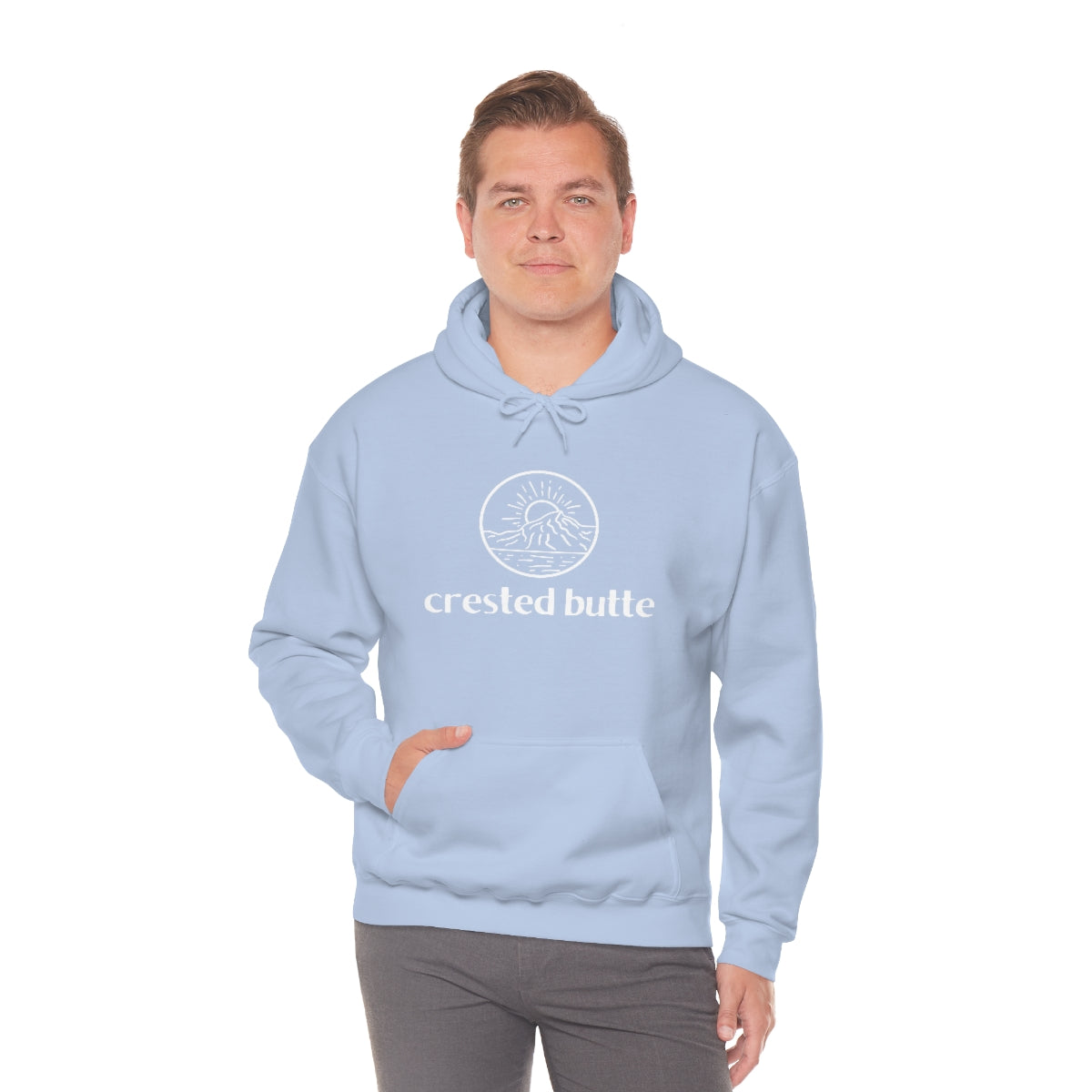 Crested Butte Colorado Hooded Sweatshirt