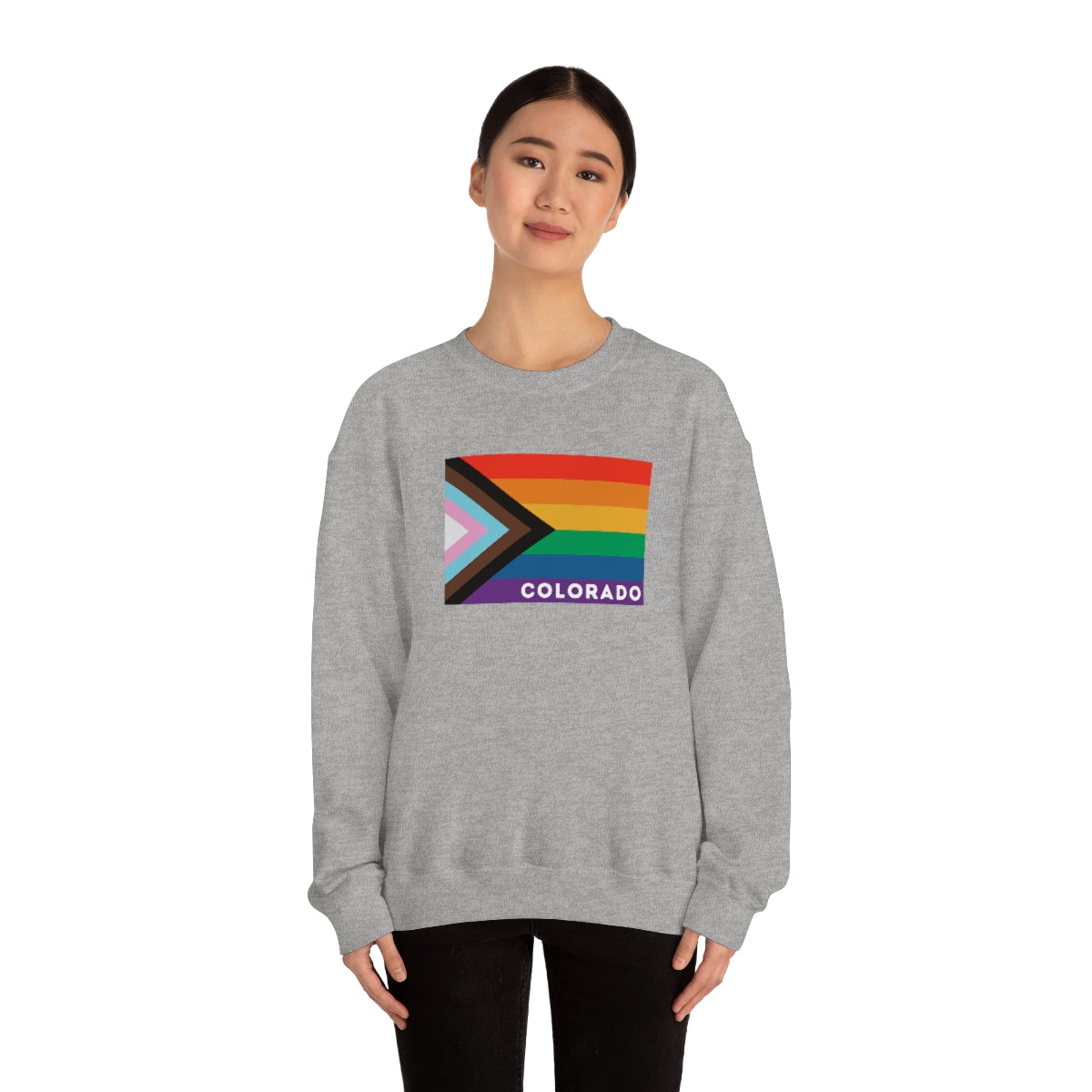 Colorado Pride Unisex Heavy Blend Crewneck Sweatshirt