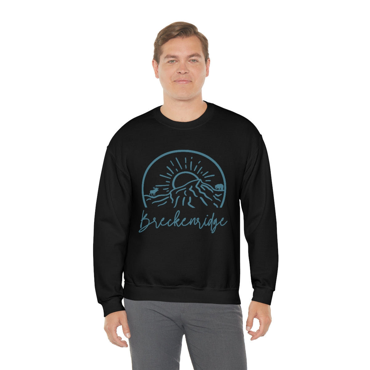 Breckenridge Colorado Unisex Heavy Blend Crewneck Sweatshirt