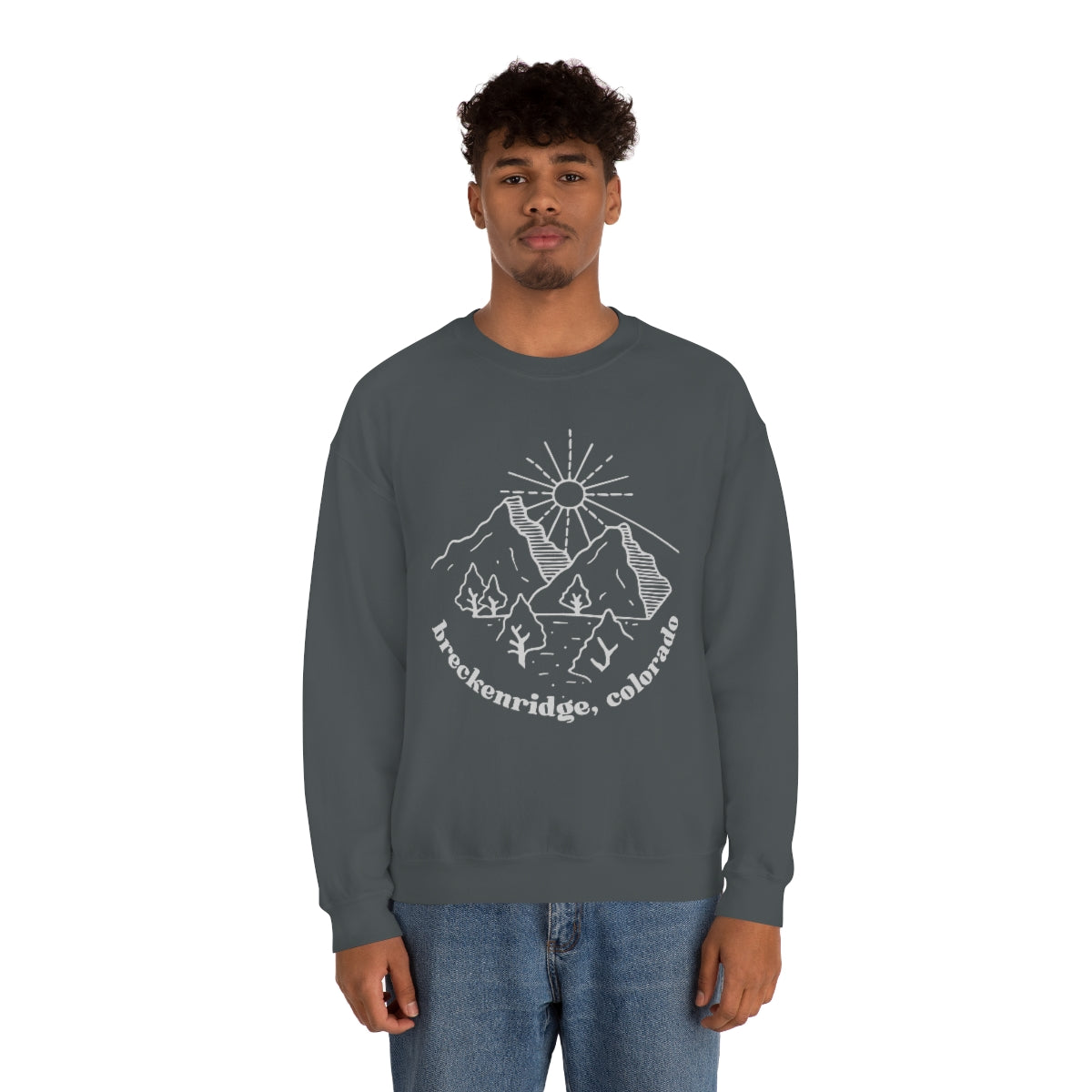 Breckenridge Sweatshirt, Colorado Gifts, Mountains, Skiing, Breckenridge, Colorado