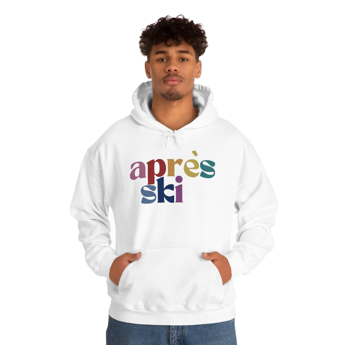 Apres Ski Unisex Heavy Blend Hooded Sweatshirt