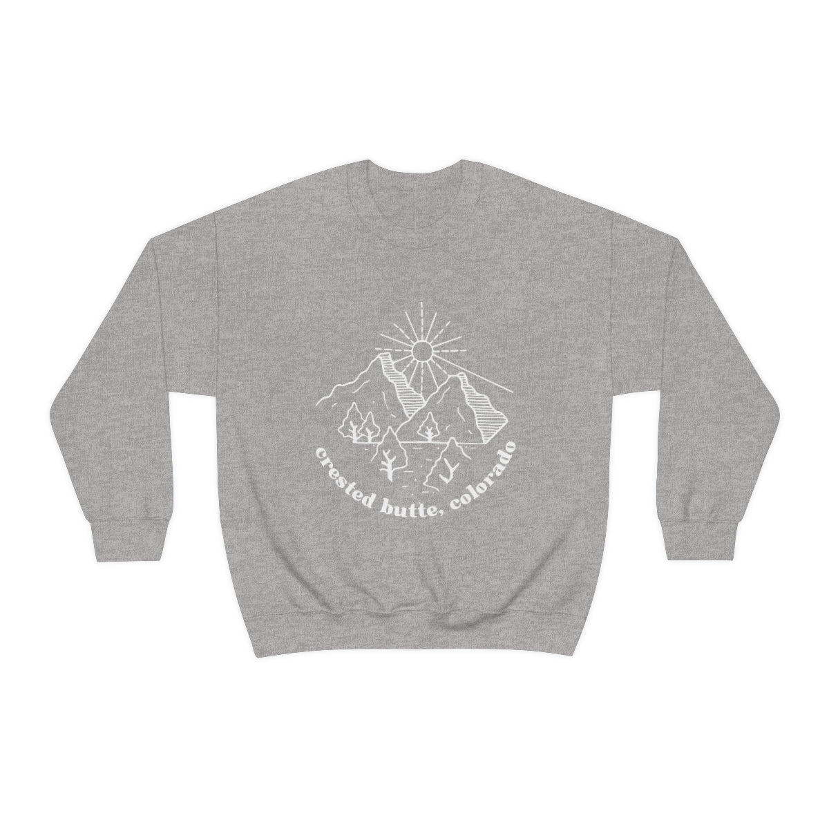 Crested Butte Sweatshirt, Colorado gifts, Skiing