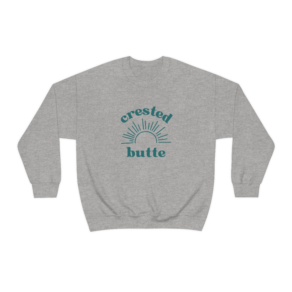 Crested Butte Colorado Unisex Heavy Blend Crewneck Sweatshirt