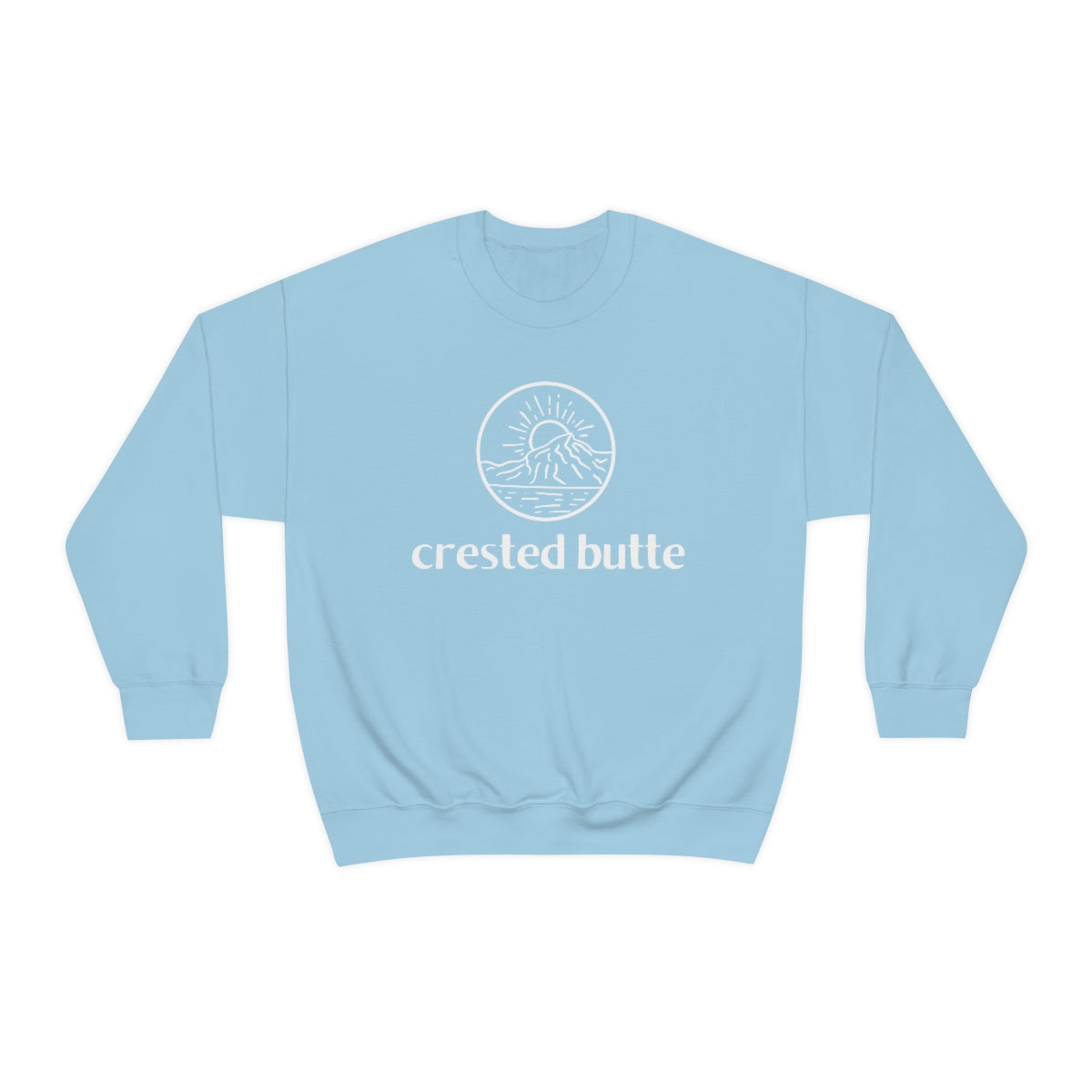 Crested Butte Colorado Crewneck Sweatshirt