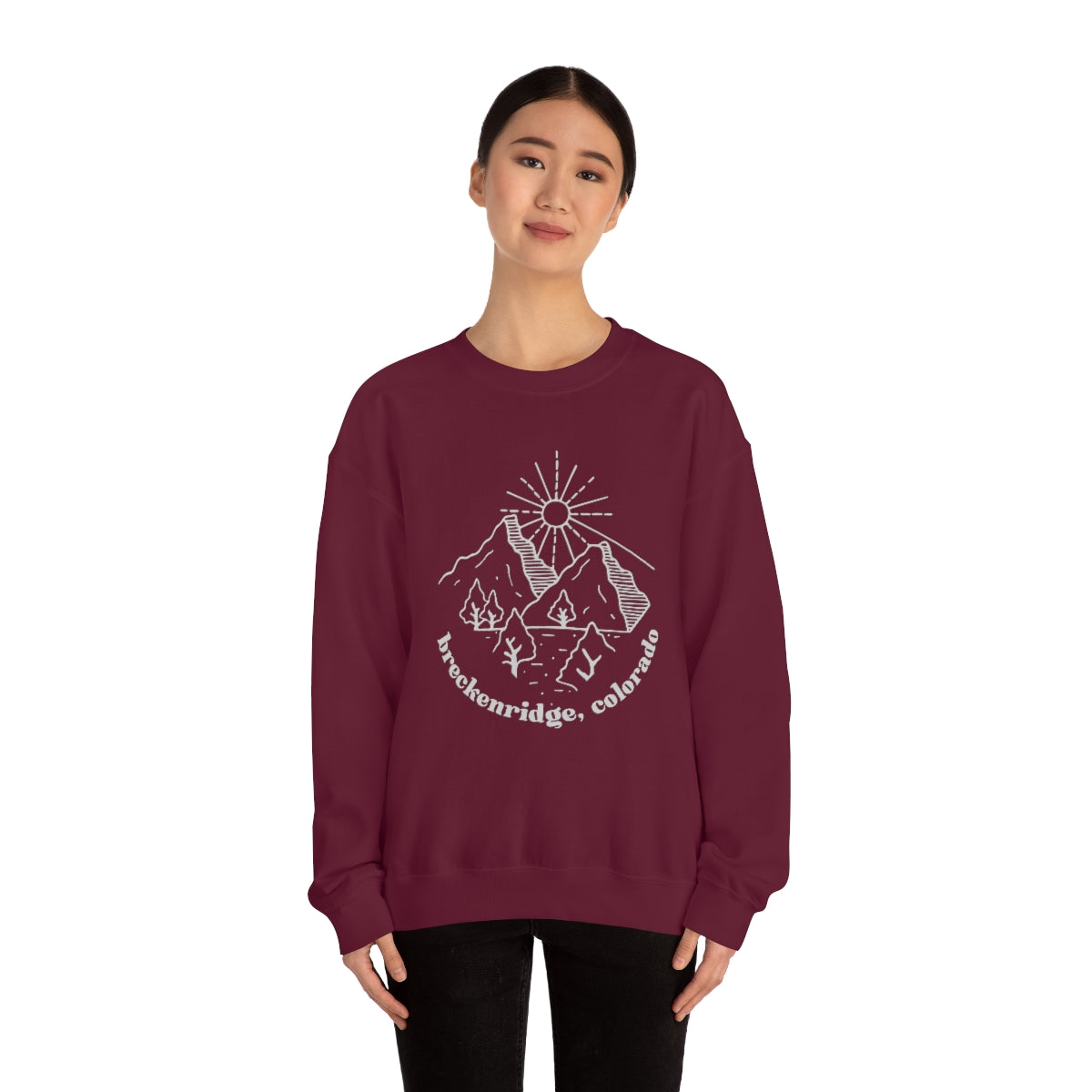 Breckenridge Sweatshirt, Colorado Gifts, Mountains, Skiing, Breckenridge, Colorado