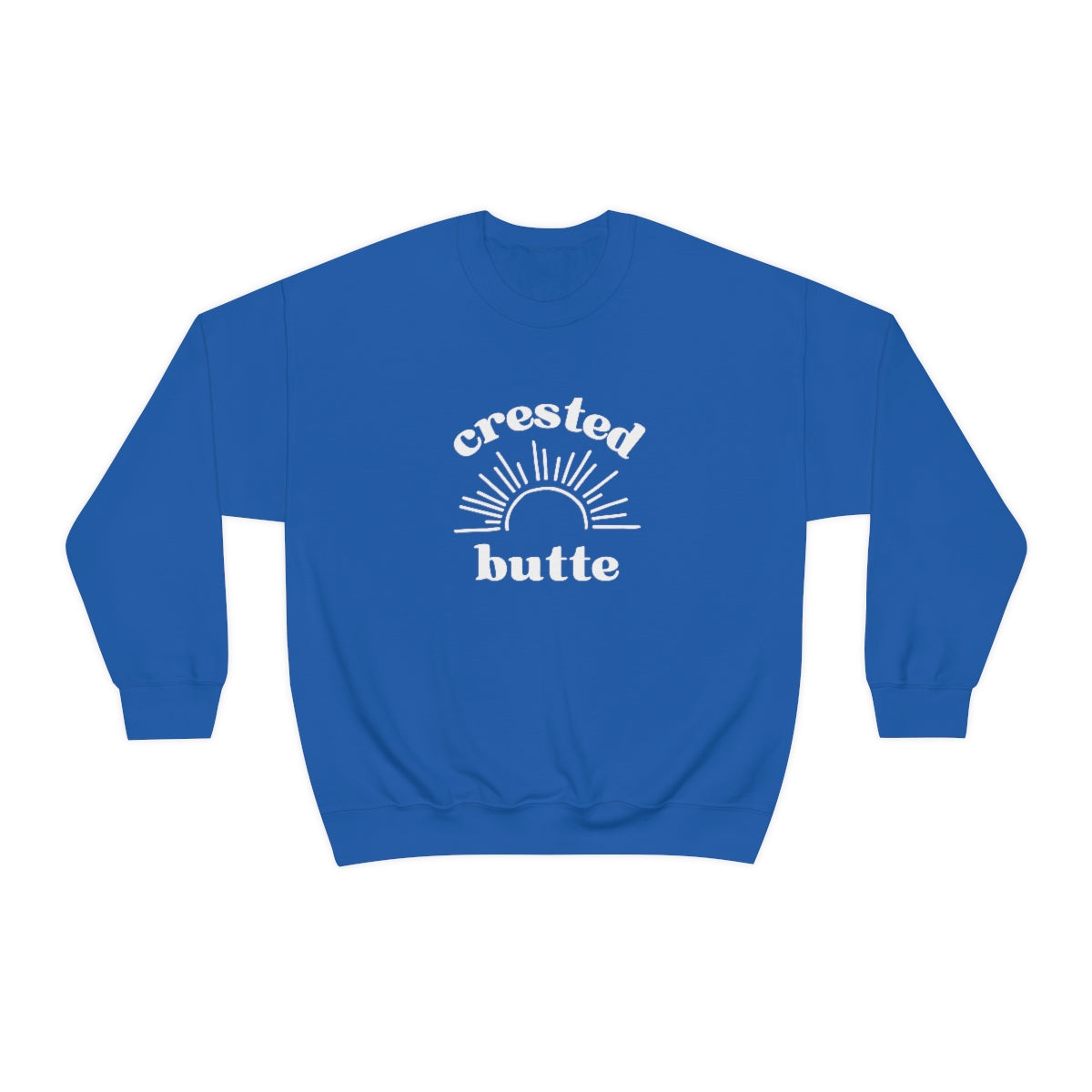 Crested Butte Colorado Crewneck Sweatshirt