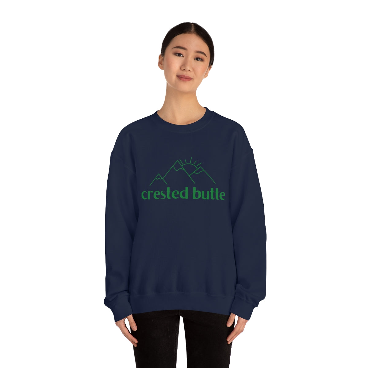 Crested Butte, Colorado Crewneck Sweatshirt