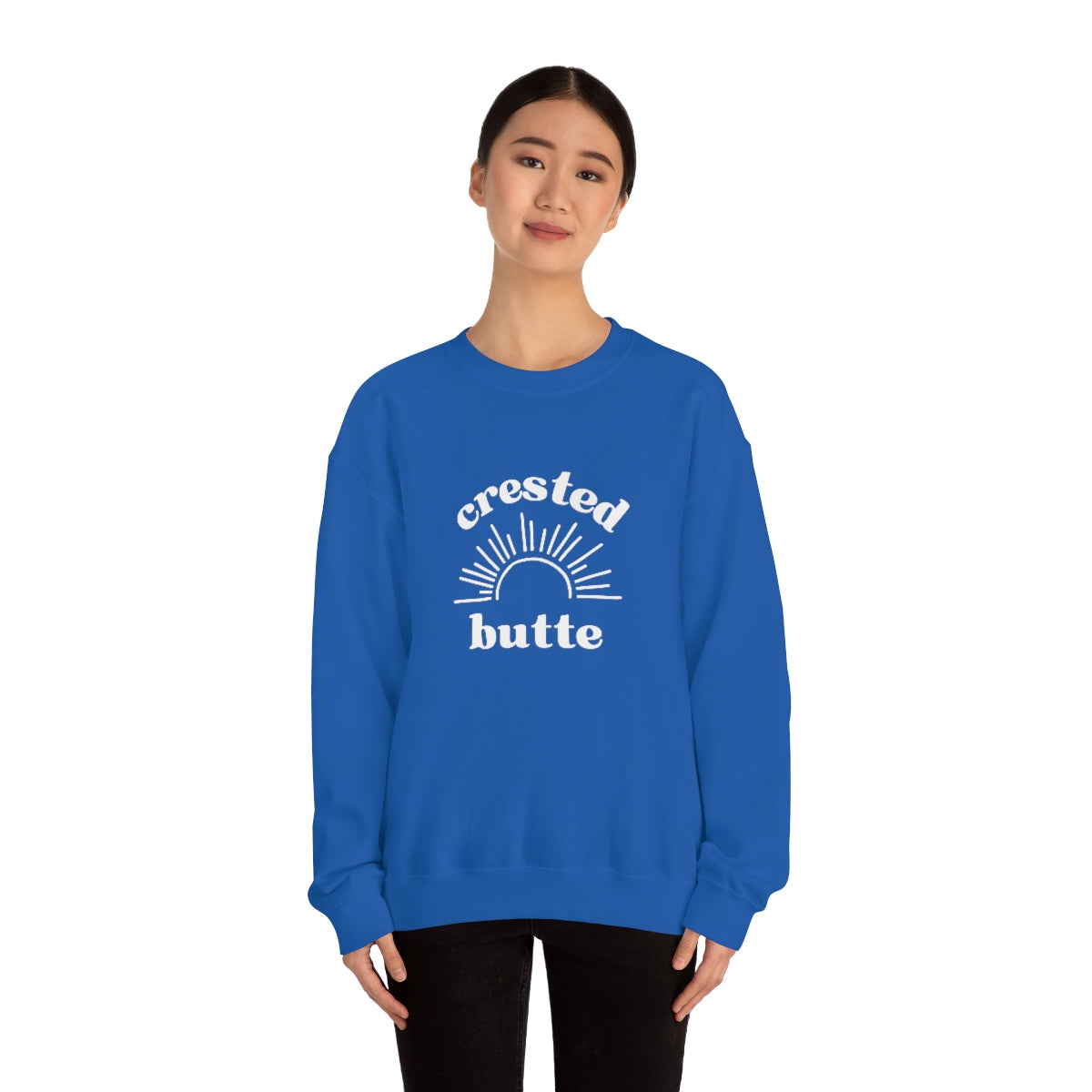 Crested Butte Colorado Crewneck Sweatshirt