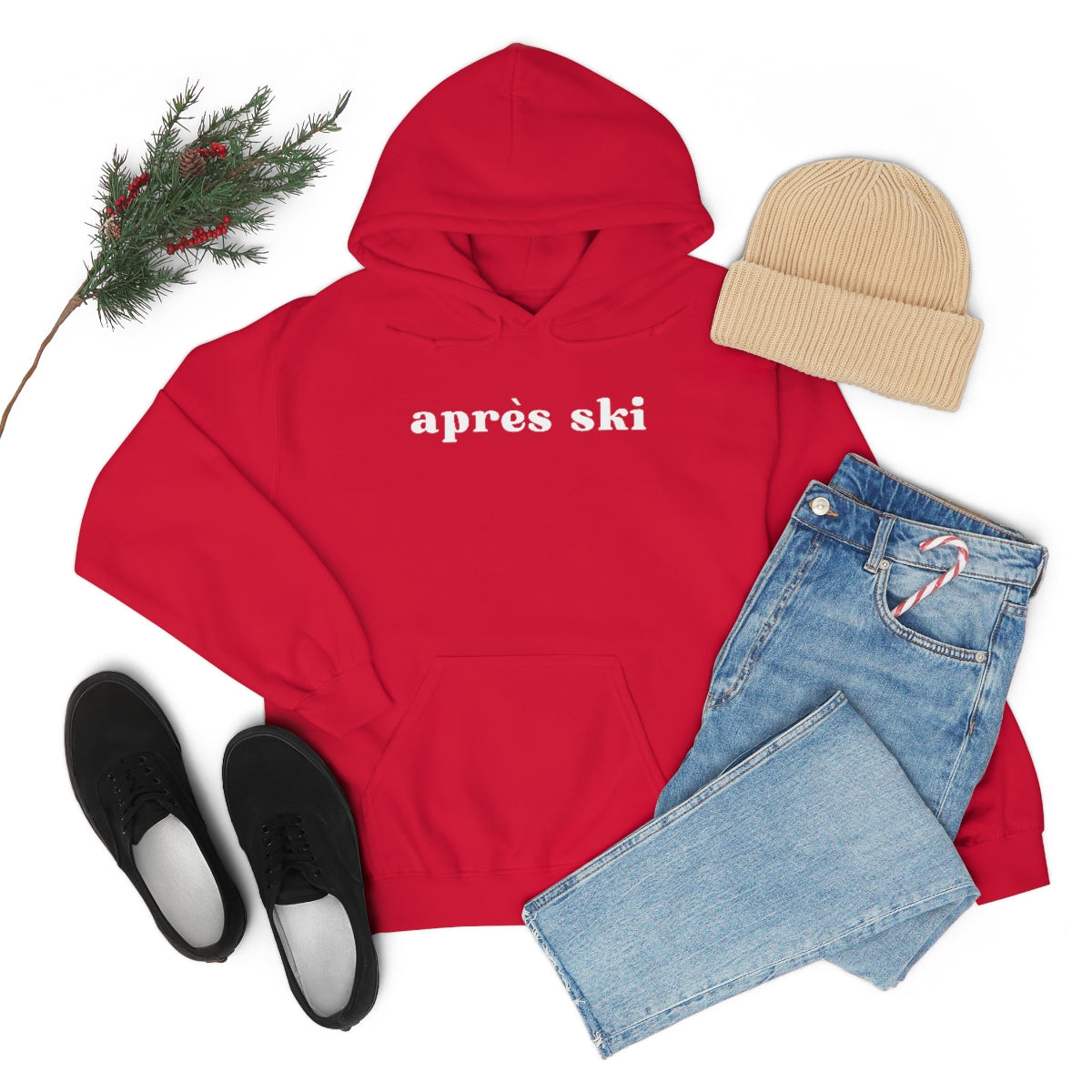 Apres Ski Unisex Heavy Blend Hooded Sweatshirt